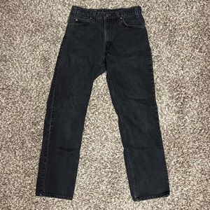 Vintage Made in the USA Levi’s 517 Bootcut Jeans 32x32 Dark Grey